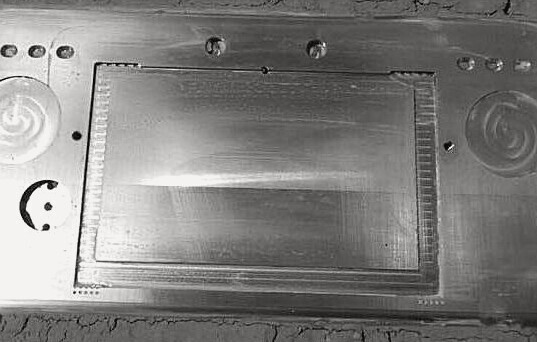 Raw CNC-machined BeastTX aluminium body, before finishing and assembly