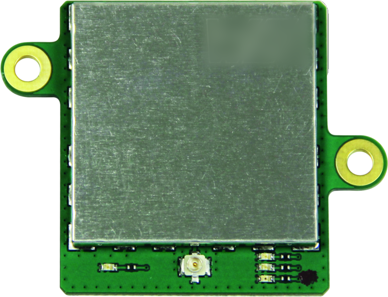 Radio module for a BeastTX module slot, series production